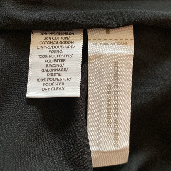 NWT Ann Taylor Loft Lace Fit & Flare Dress, Black, Fairy Grunge Whimsigoth Sz 10 - Picture 7 of 8